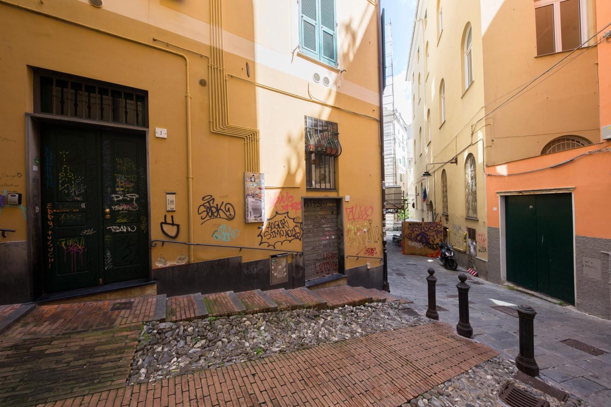 Bilocale Mascherona Genova Kültér fotó